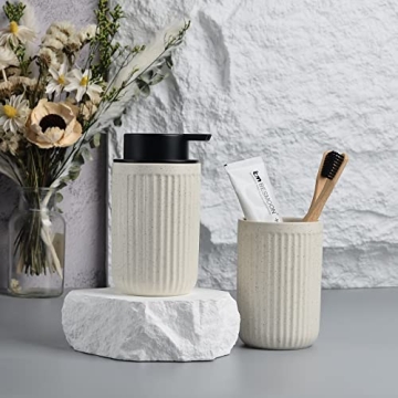 BosilunLife Ceramic Foam Hand Soap Dispenser - 12oz