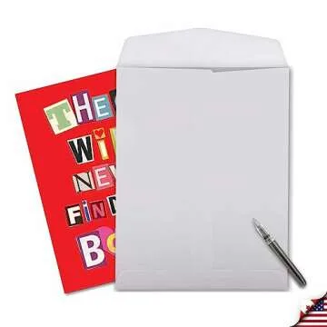 NobleWorks - Large Valentines Day Card Funny (8.5 x 11 Inch) - Vday Humor, Big Greeting Notecard for Valentine - Never Find Your Body J2151VDG