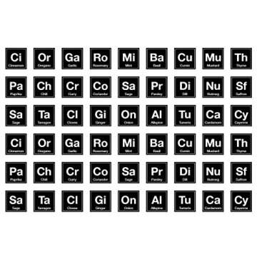 Spice Rack Chemistry Set by Wild Eye Designs - Set of 14