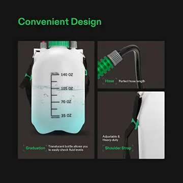 VIVOSUN 1 Gallon Pump Sprayer - Perfect for Every Task