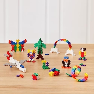 Plus Plus Blocks - 70 Piece Basic Color Mix - Creative Construction Toy