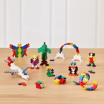 Plus Plus Blocks - 70 Piece Basic Color Mix - Creative Construction Toy