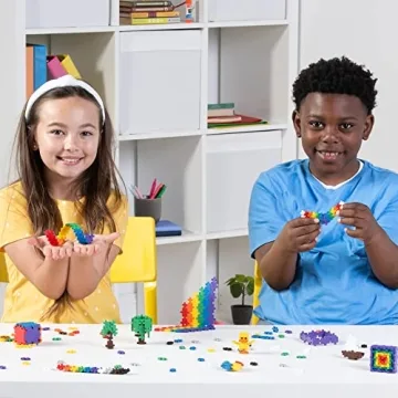 Plus Plus Blocks - 70 Piece Basic Color Mix - Creative Construction Toy