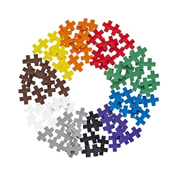 Plus Plus Blocks - 70 Piece Basic Color Mix - Creative Construction Toy