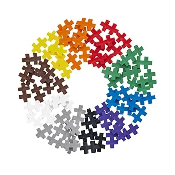 Plus Plus Blocks - 70 Piece Basic Color Mix - Creative Construction Toy