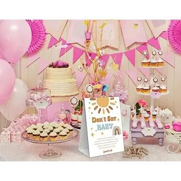 Don't Say Baby Game for Baby Showers & Gender Reveals