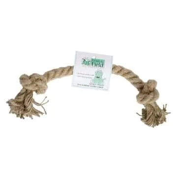 The Field Tug-a-Hemp Extra-Large Dog Toy: Safe, Natural, and Eco-Friendly Fun for Your Dog