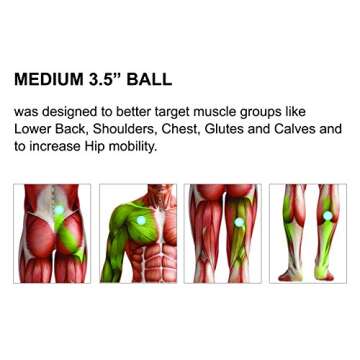 Massage Ball Set - Deep Tissue Muscle Relief for Everyone