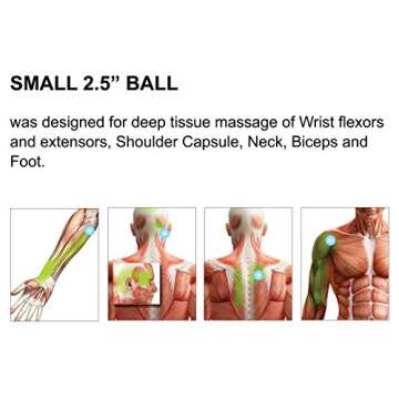 Massage Ball Set - Deep Tissue Muscle Relief for Everyone