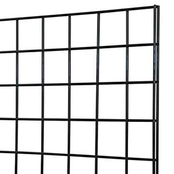 Durable Black Grid Display Panels - Box of 3 Heavy Duty Grids