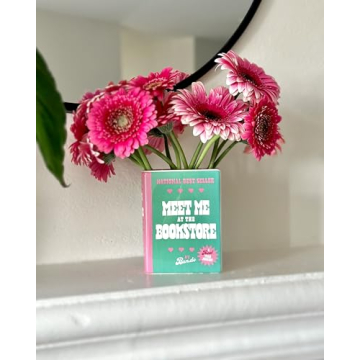 ban.do Colorful Book Shaped Vase for Home Decor