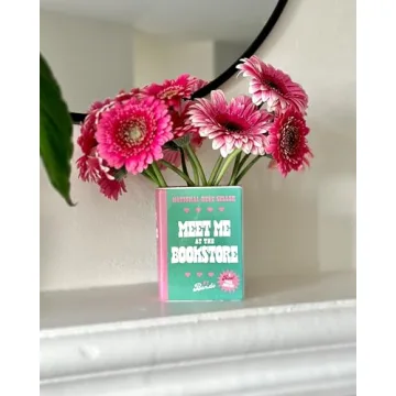 ban.do Colorful Book Shaped Vase for Home Decor