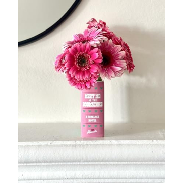 ban.do Colorful Book Shaped Vase for Home Decor