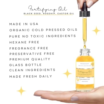 Miracle Fortifying Oil - Organic Facial Moisturizer for Nourishing Glow