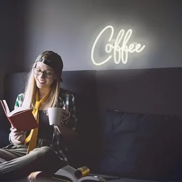 Vibrant LED Coffee Bar Neon Sign for Stylish Decor