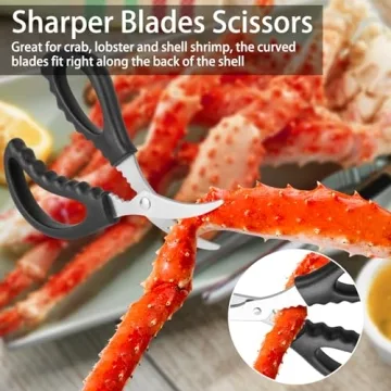 suoundey Seafood Cracker Tool Set for Seafood Lovers