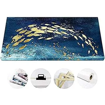 Motivational Canvas Art Set - Boss Lady Quotes - 3 Pieces