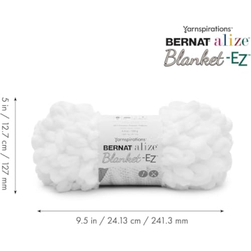 Shop Bernat Alize Blanket-EZ Yarn in Denim Blues