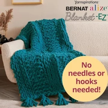 Shop Bernat Alize Blanket-EZ Yarn in Denim Blues