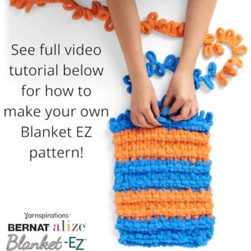 Shop Bernat Alize Blanket-EZ Yarn in Denim Blues