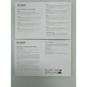 CEYOMUR 30MP 1080P Trail Camera Night Vision Waterproof