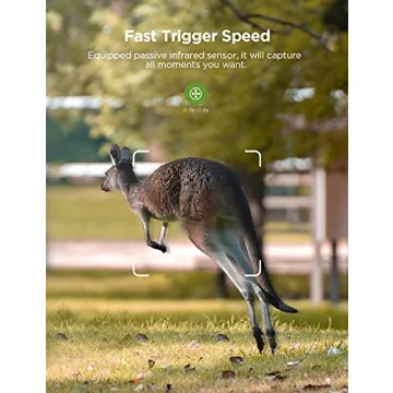 CEYOMUR 30MP 1080P Trail Camera Night Vision Waterproof