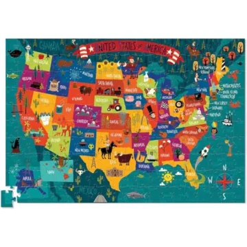 Crocodile Creek USA 200-Piece Puzzle for All Ages