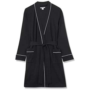 Comfortable Women's Lightweight Cotton Waffle Robe