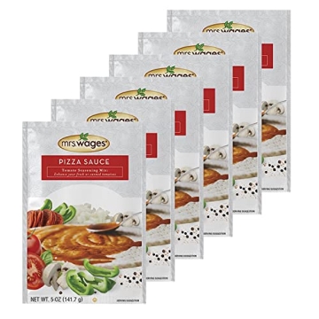 Mrs. Wages Pizza Sauce Canning Mix Value Pack of 6