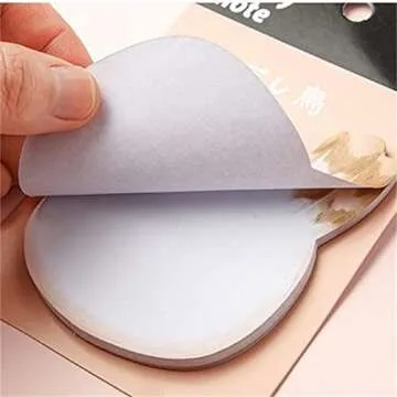 Super Cute Sticky Notes, Self-Stick Note Pads, Kawaii Colorful Sticky Notes, Easy to Post for Studying Home Office School, 4 Styles/360 Sheets (Animal Shapes)