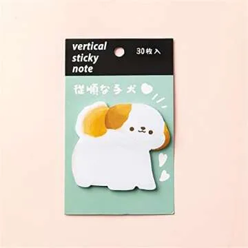 Super Cute Sticky Notes, Self-Stick Note Pads, Kawaii Colorful Sticky Notes, Easy to Post for Studying Home Office School, 4 Styles/360 Sheets (Animal Shapes)