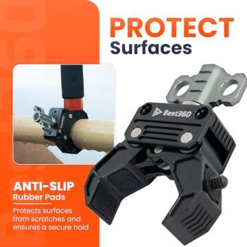 Best360 Aluminium Camera Clamp for Insta360 X4/X3/ONE X2