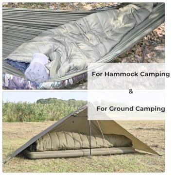 Onewind Ultralight Camping Quilt with Footbox