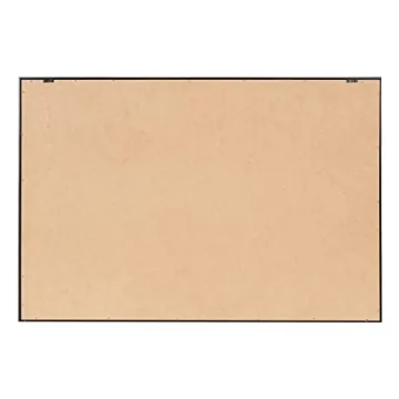 Kate and Laurel Sylvie Highland Cow Framed Canvas Wall Art by Amy Peterson, 23x33 Gray, Rustic Wall Decor for Living Room, Bedroom, Kitchen Or Nursery