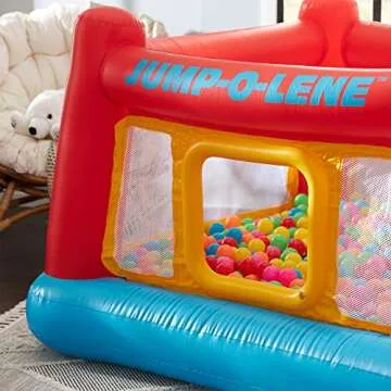 Intex Inflatable Kids Bounce House with Air Pump