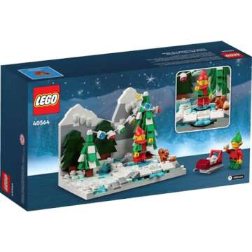 Limited Edition Holiday Lego Set for Kids 372 Pieces
