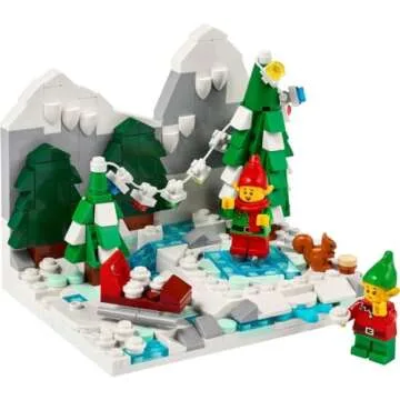 Limited Edition Holiday Lego Set for Kids 372 Pieces