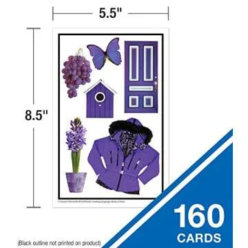 Key Education 160 Early Learning Toddler Flash Cards Ages 3+, Photographic Vocabulary Flash Cards fo...