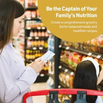 Golden 4Rabbits Meal Planner & Grocery List Magnet