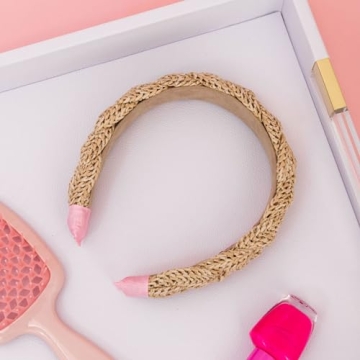 Lilly Pulitzer Women's Headband, Raffia Hair Accessory