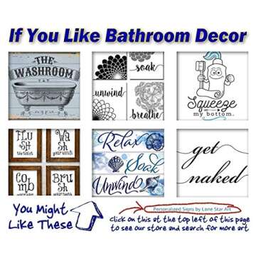 Inhale Exhale - Great Yoga Poster for Gym, Calming Home and Bedroom Decor, Calm and Peace Minimalist Quote, 11x14 Unframed Typography Art Print Poster, Set of 2 Black and White