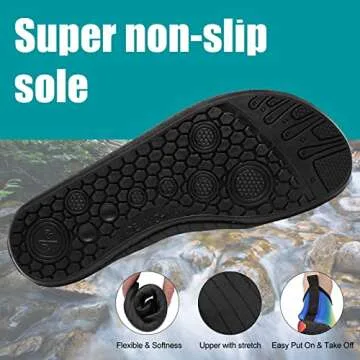 Unisex Water Shoes Quick-Drying Aqua Shoes Summer Outdoor Swimming Slipper On Surf Beach Water Shoes...