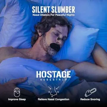 Hostage Tape Nose Strips - Extra Strength for Better Sleep