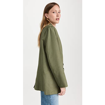 Lioness Women's La Quinta Blazer in Khaki Green for Style