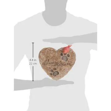 Precious Moments Memorial Garden Stone with Cardinal Accent