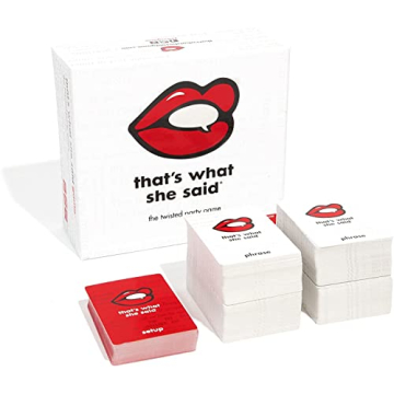 That's What She Said Game - Hilarious Adult Party Game