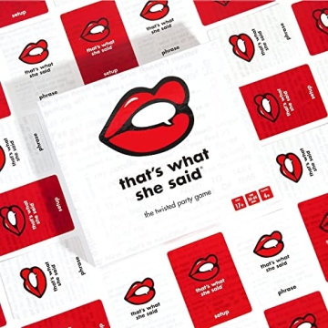 That's What She Said Game - Hilarious Adult Party Game