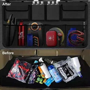 Snuopfy Car Trunk Organizer for Easy Vehicle Storage