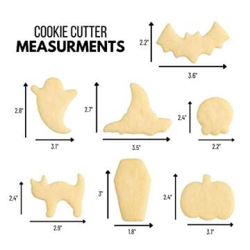 Halloween Cookie Cutter Set for Festive Baking Fun