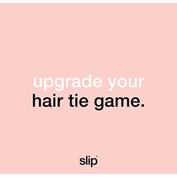 Slip Silk Skinnie Scrunchies in Gold, Black, and Leopard - 100% Pure 22 Momme Mulberry Silk Scrunchies for Women - Hair-Friendly + Luxurious Elastic Scrunchies Set (6 Scrunchies)